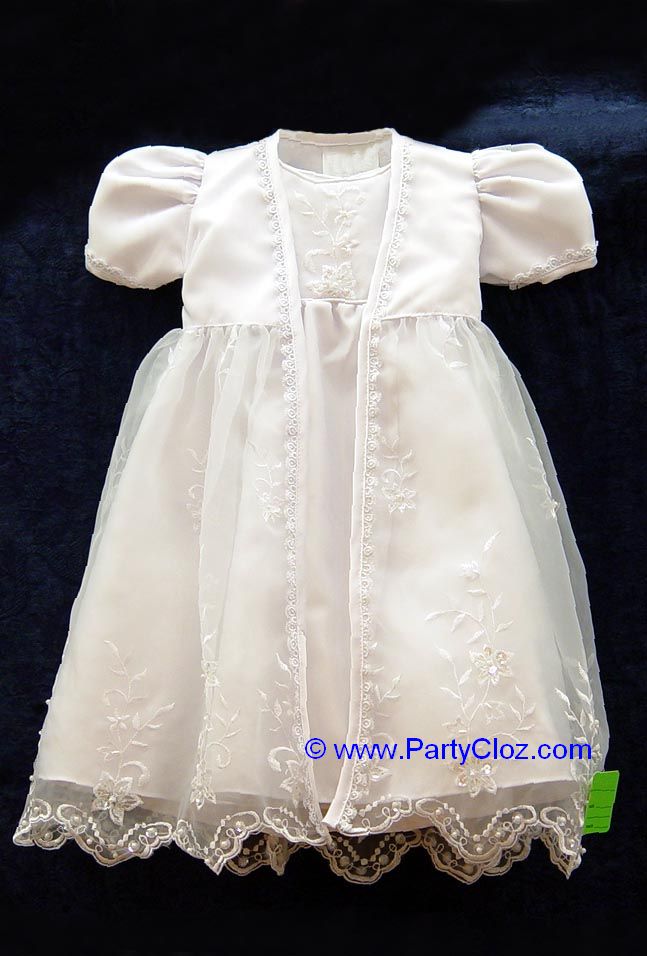 Formal Wear for Babies, BT107 White