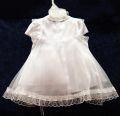 Formal Dresses for Babies, BT108 White, Back View