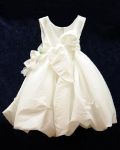 Baby Formal Dresses, Baptism Dresses BT111 White, Back View